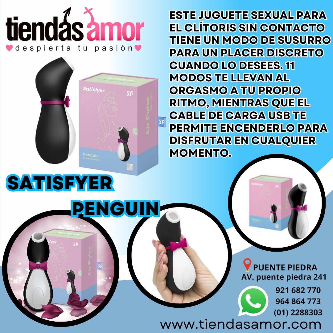 SATISFYER PENGUIN whatsapp c 921 682 770- 969 889 888 -964 864 773